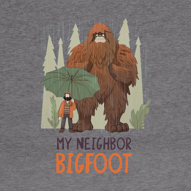 MY NEIGHBOUR BIGFOOT by Gu-Gu Store